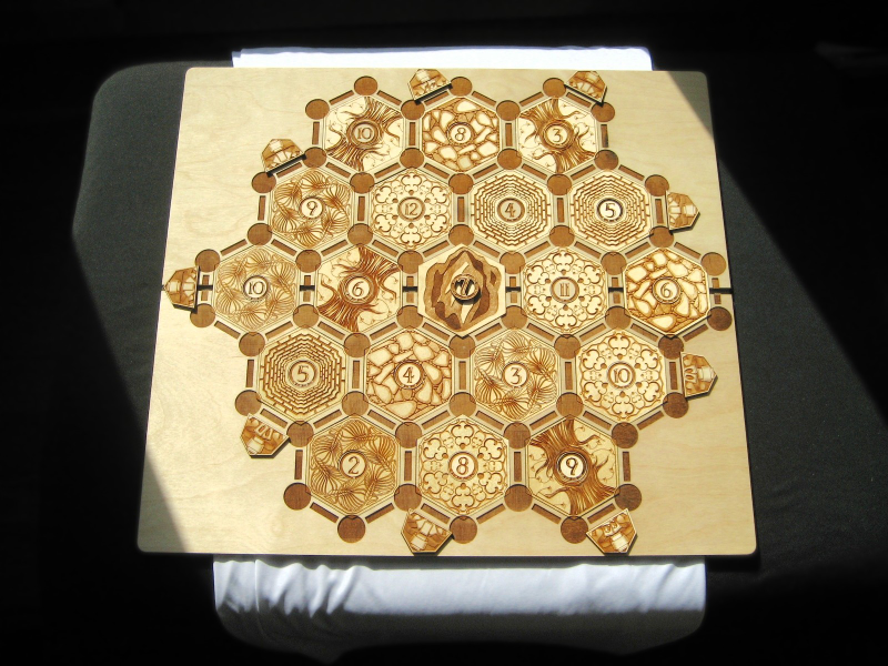 Illustration for article titled The Most Beautiful Settlers of Catan Board you Will Ever see